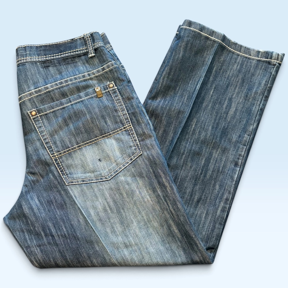 Southpole Jeans Mens 34x31 Blue Baggy Fit Wide Leg Hip Hop y2k skater